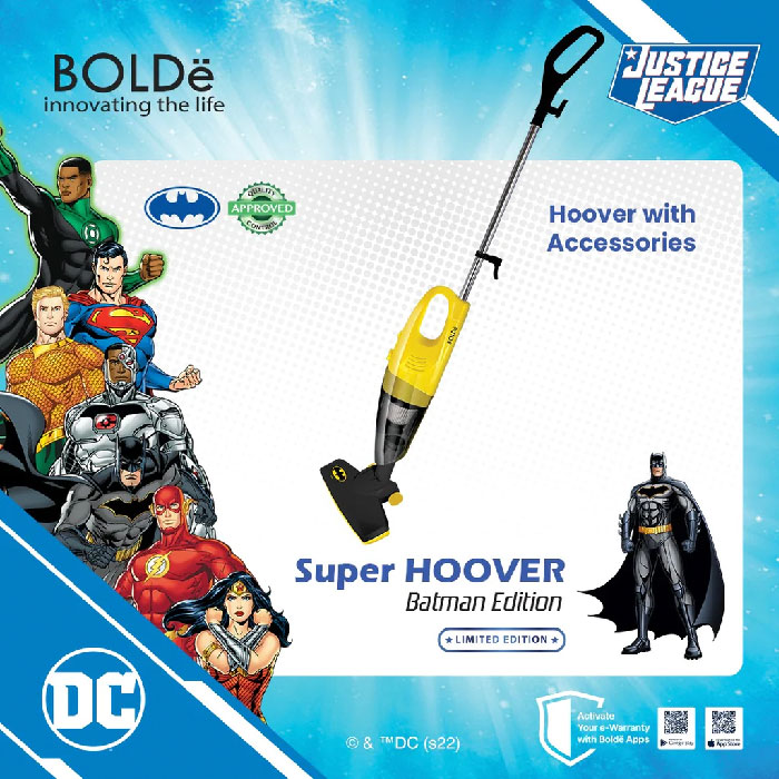 Bolde Super Hoover Batman Edition 2in1